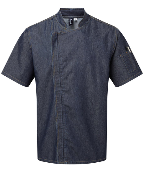 Premier Chef's zip-close short sleeve jacket