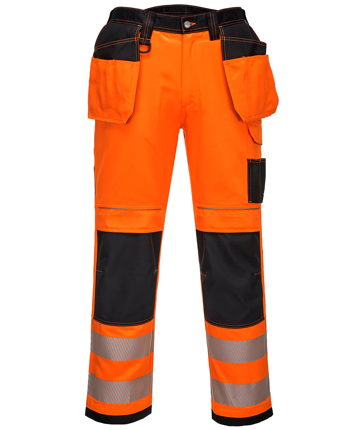 Portwest PW3 Hi-vis holster work trousers  regular fit