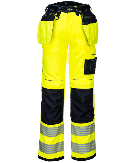 Portwest PW3 Hi-vis holster work trousers  regular fit