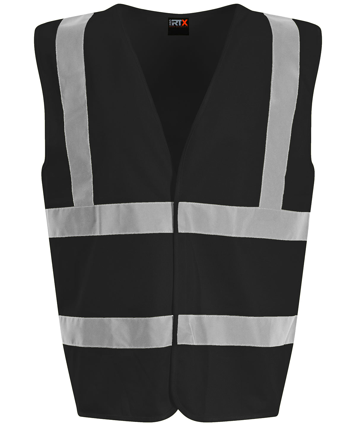 ProRTX High Visibility Waistcoat Unisex - Black / S - Safety Vests