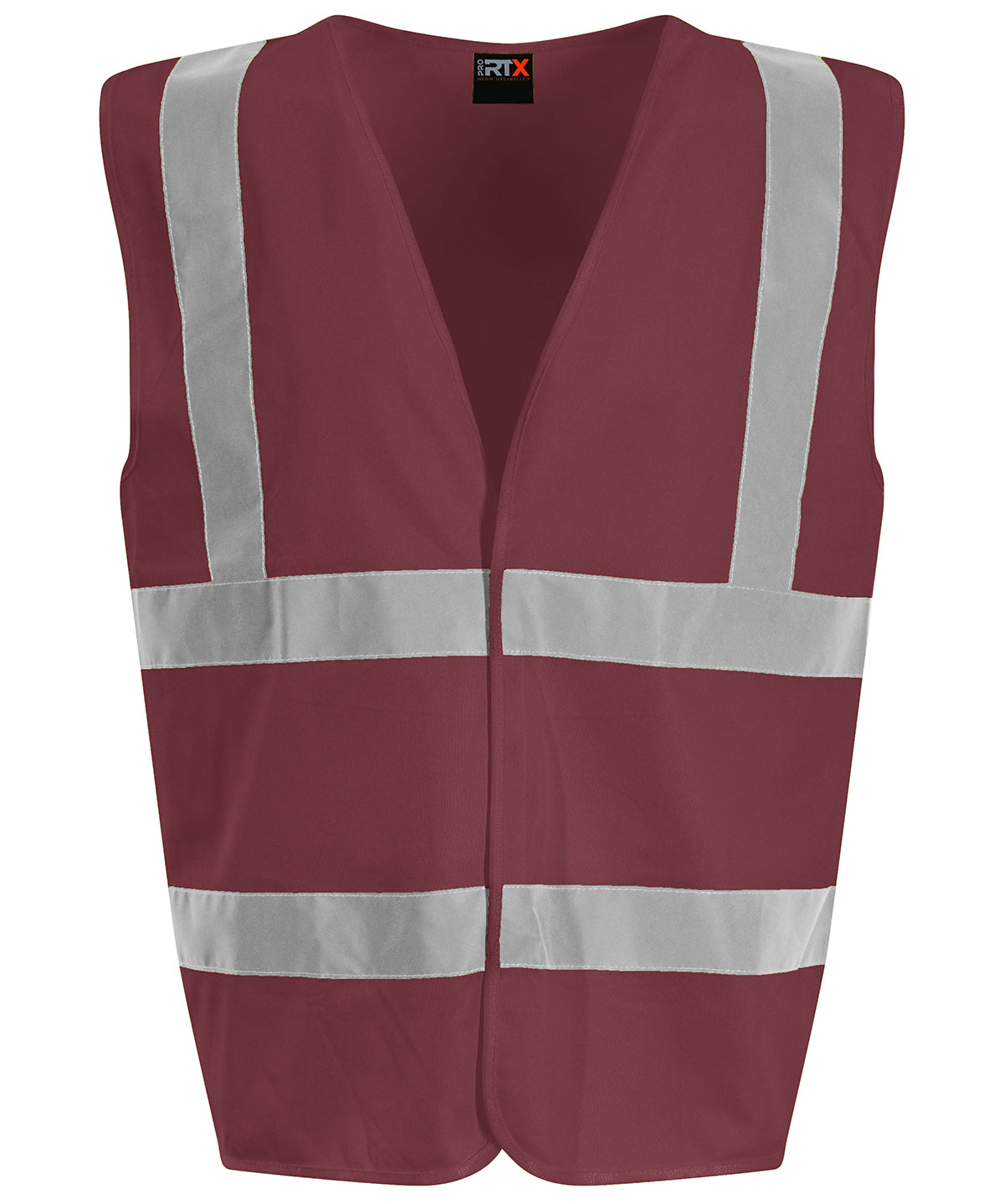ProRTX High Visibility Waistcoat Unisex - Maroon / S - Safety Vests