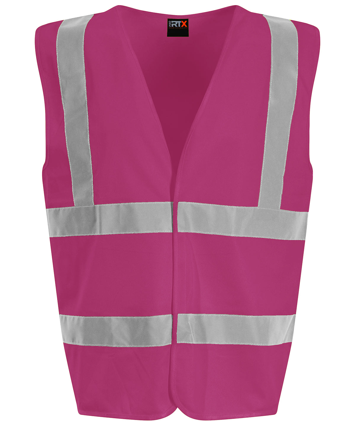 ProRTX High Visibility Waistcoat Unisex - Raspberry / S - Safety Vests