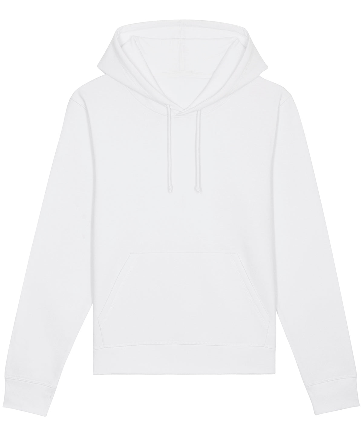 Stanley/Stella Drummer The Essential Unisex Hoodie Sweatshirt  White