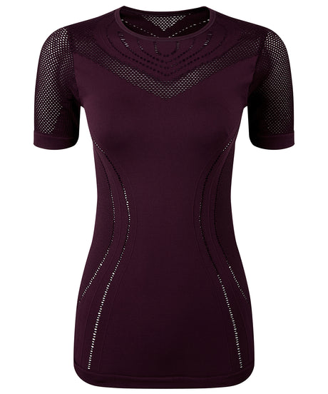 TriDri Womens Seamless '3D Fit' Multi-Sport Reveal Sports Top
