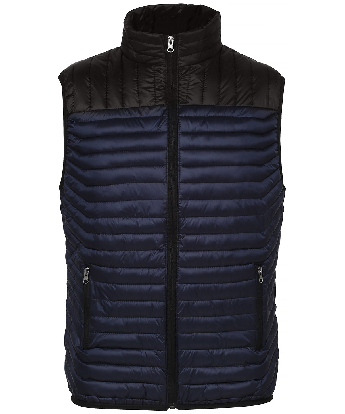 2786 Domain two-tone gilet
