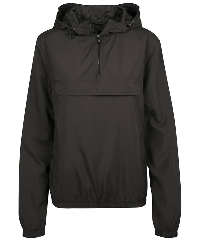 Build Your Brand Womens Basic Pullover Jacket
