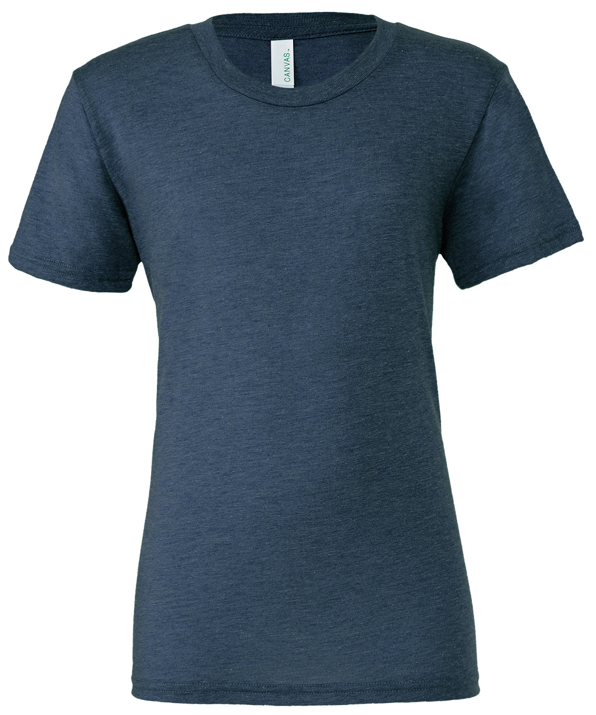 Bella Canvas Unisex triblend crew neck t-shirt Steel Blue Triblend
