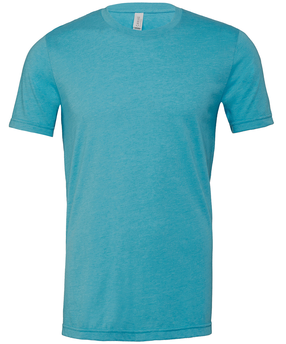Bella Canvas Unisex Heather CVC Short Sleeve T-Shirt - Aqua / XS / T-Shirts