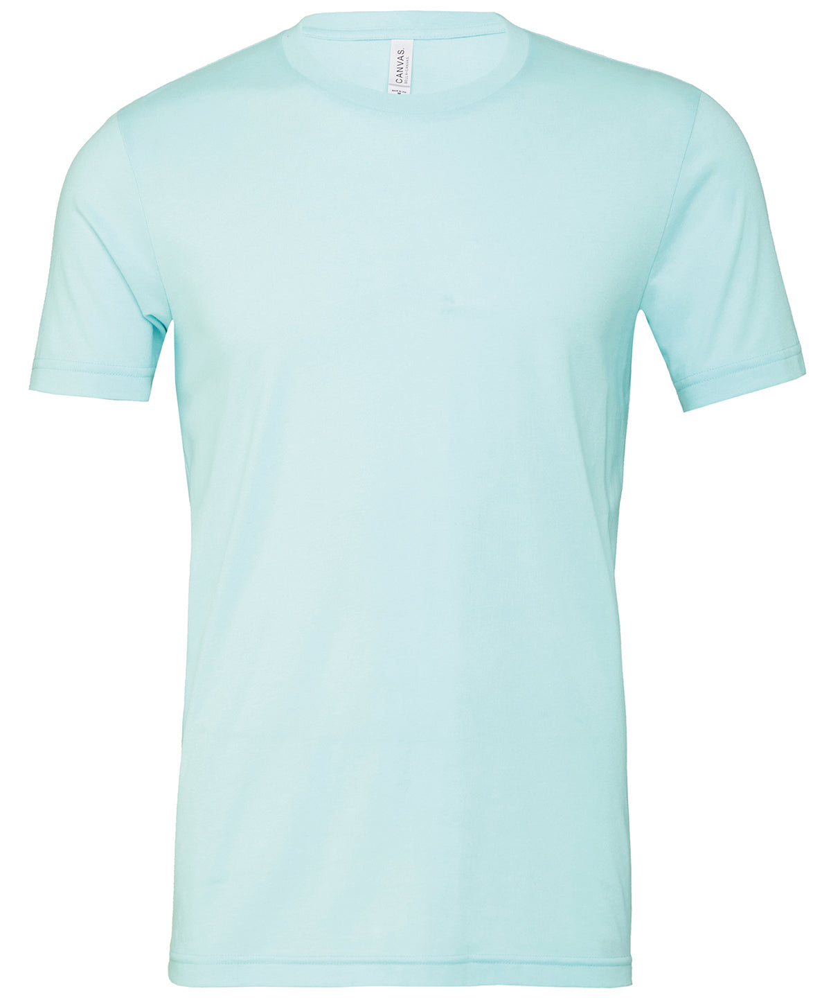 Bella Canvas Unisex Heather CVC Short Sleeve T-Shirt - Ice Blue / XS / T-Shirts