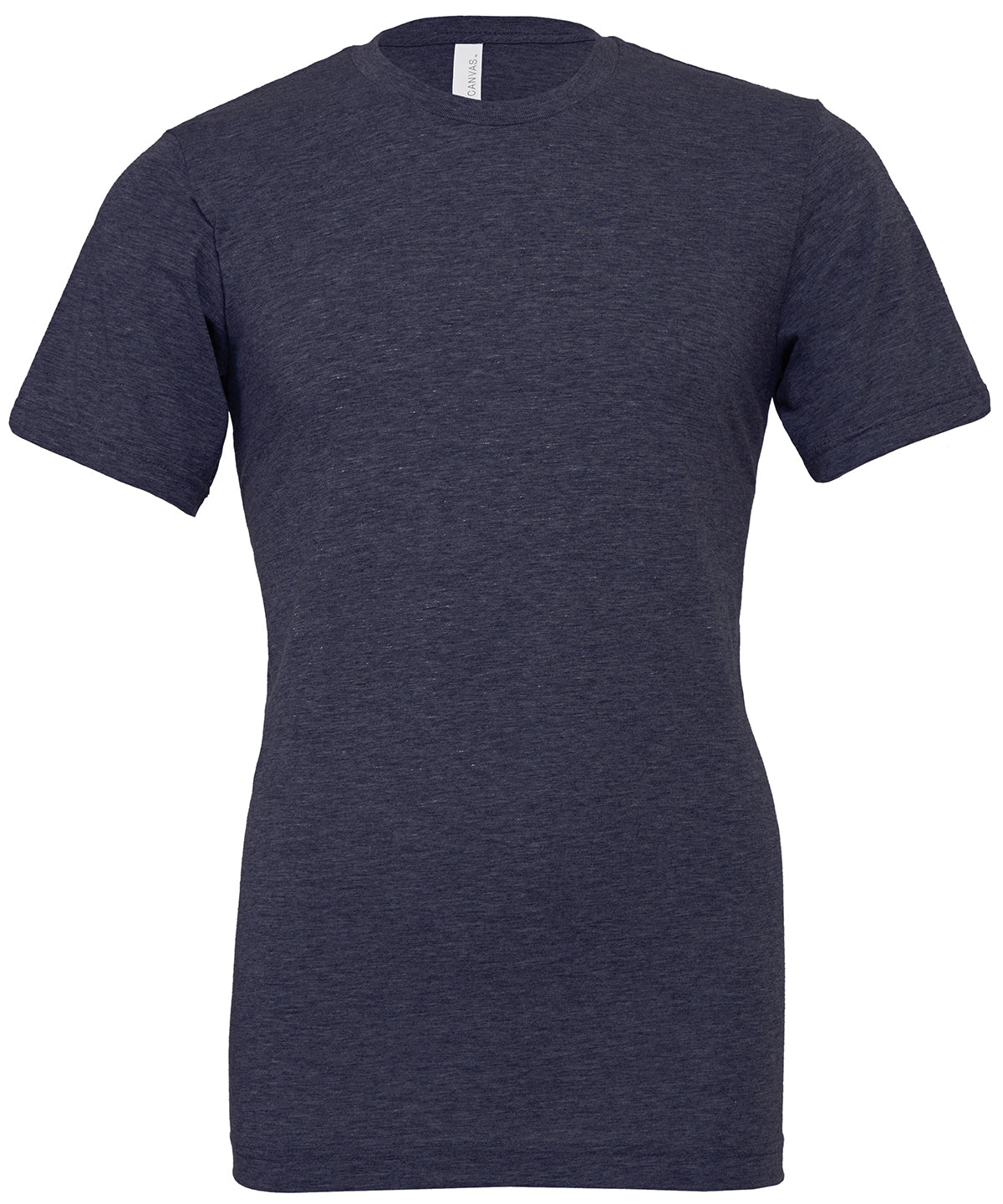 Bella Canvas Unisex heather CVC short sleeve t-shirt Heather Midnight Navy