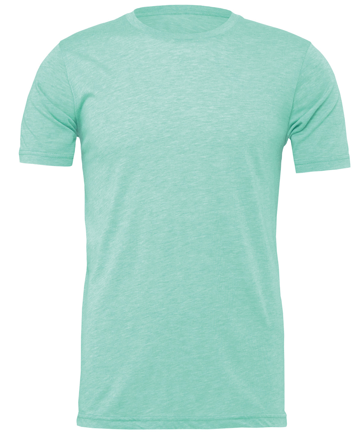 Bella Canvas Unisex Heather CVC Short Sleeve T-Shirt - Mint / XS / T-Shirts