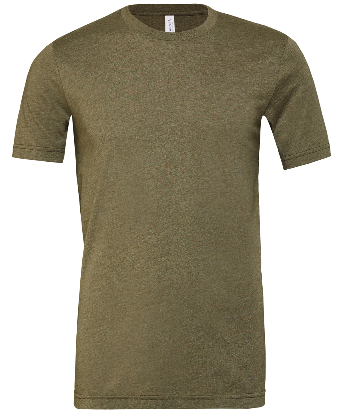 Bella Canvas Unisex Heather CVC Short Sleeve T-Shirt - Olive / XS / T-Shirts