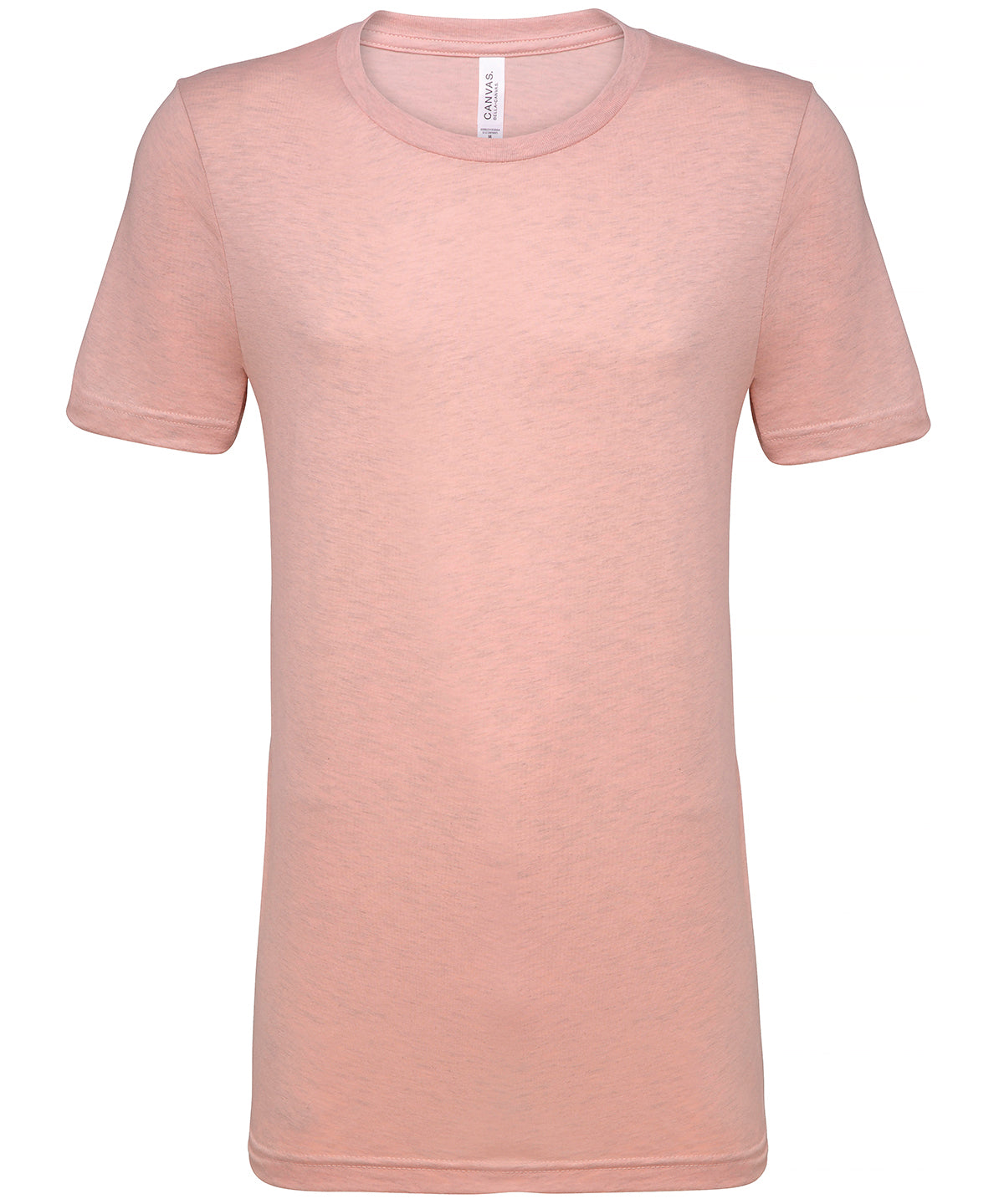 Bella Canvas Unisex Heather CVC Short Sleeve T-Shirt - Prism Peach / XS / T-Shirts