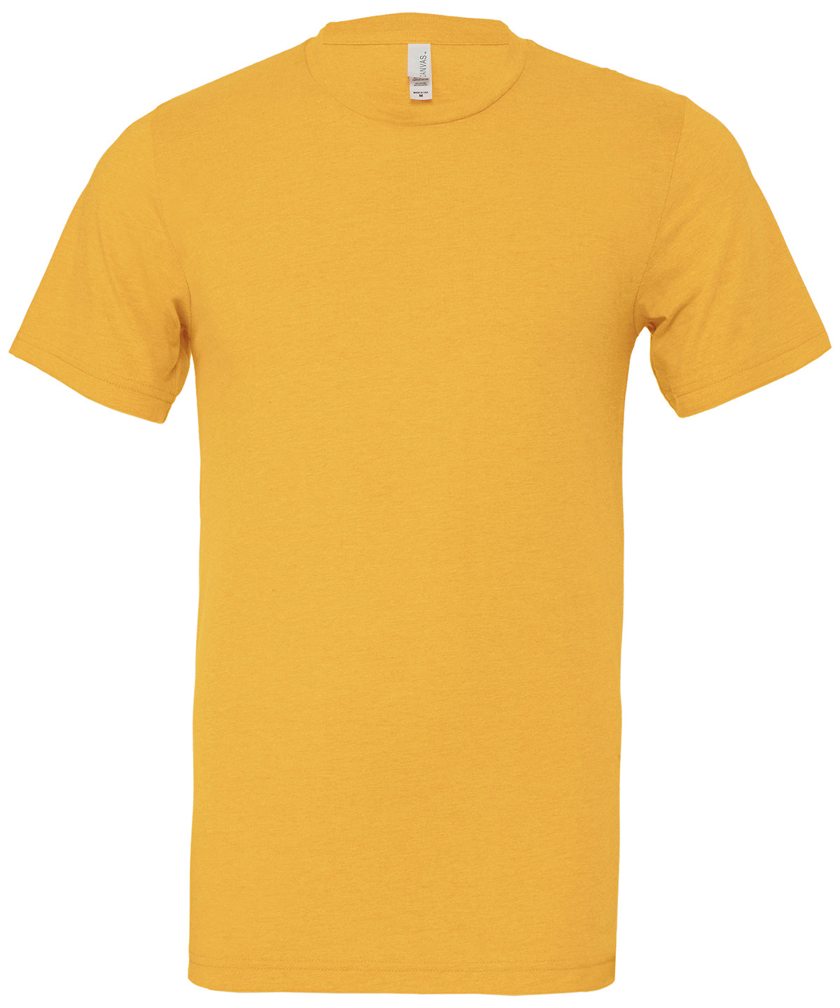 Bella Canvas Unisex Heather CVC Short Sleeve T-Shirt - Yellow Gold / XS / T-Shirts