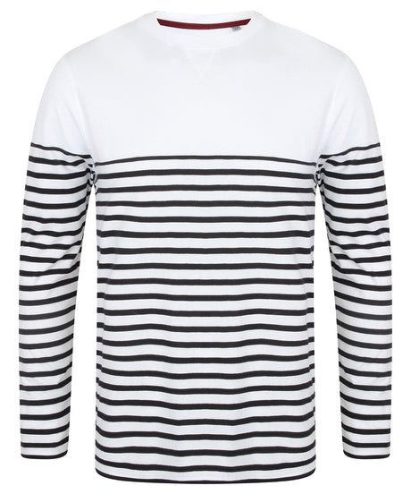 Front Row Long sleeve Breton striped T