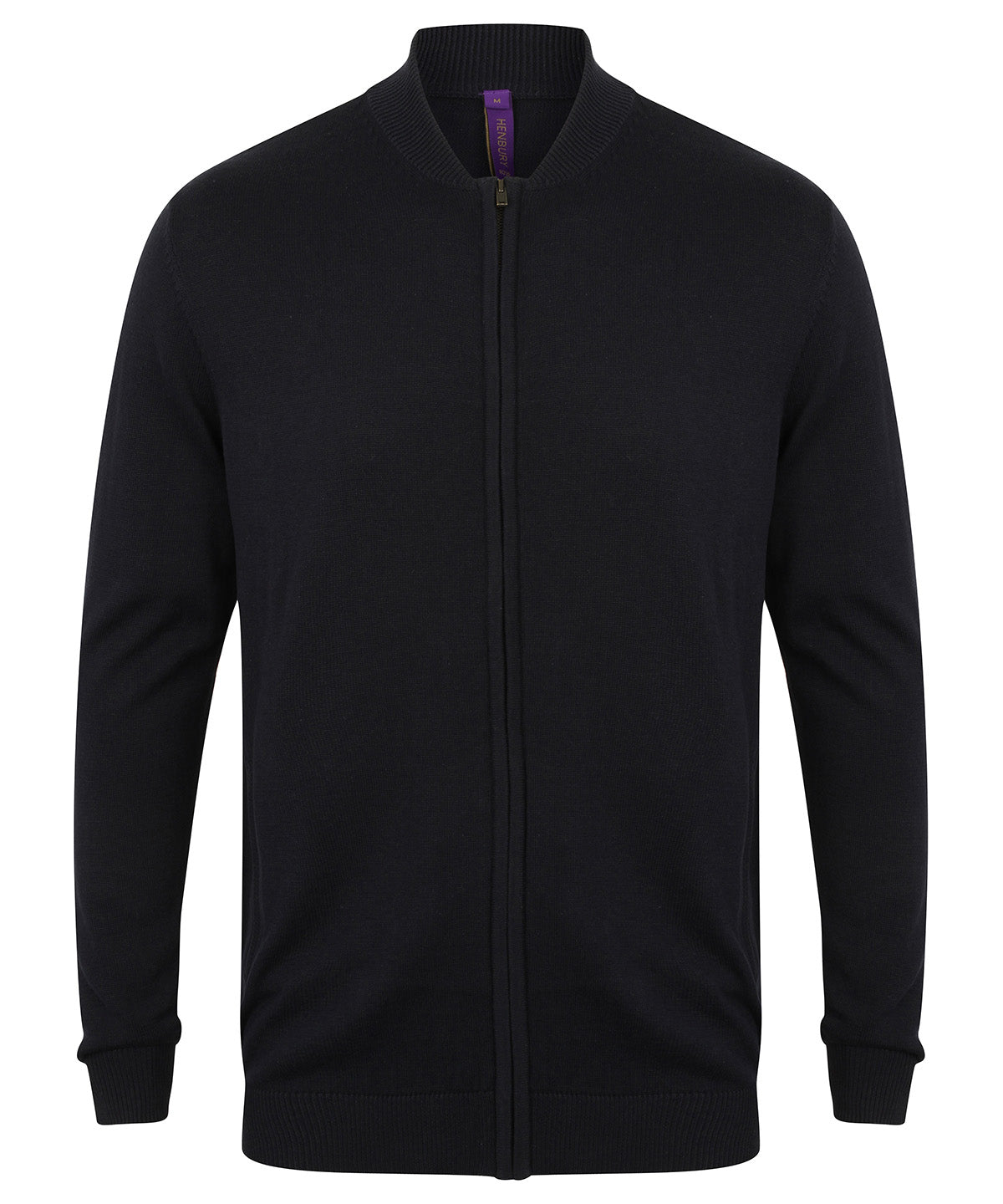 Henbury Unisex zip-through cardigan