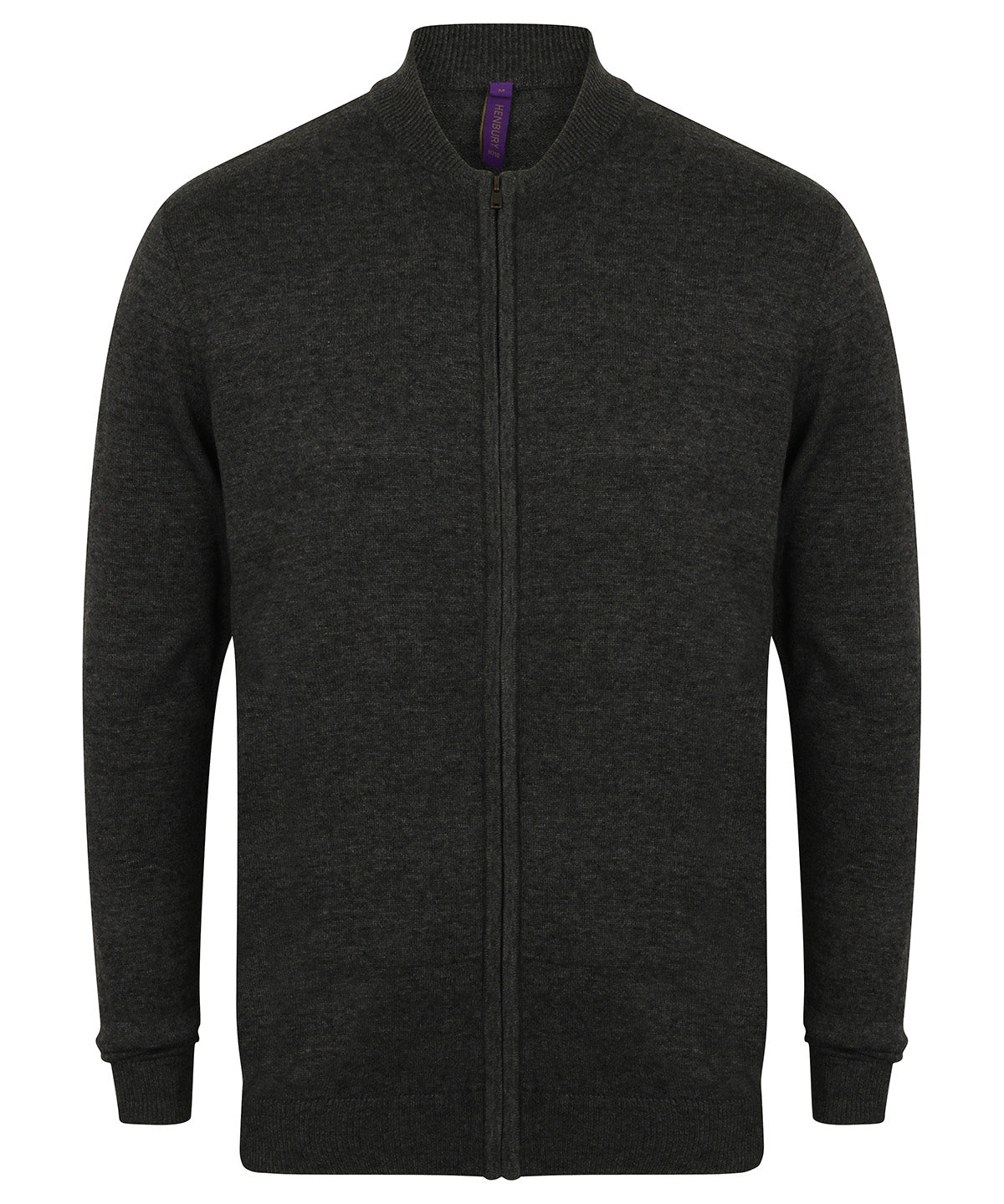 Henbury Unisex zip-through cardigan