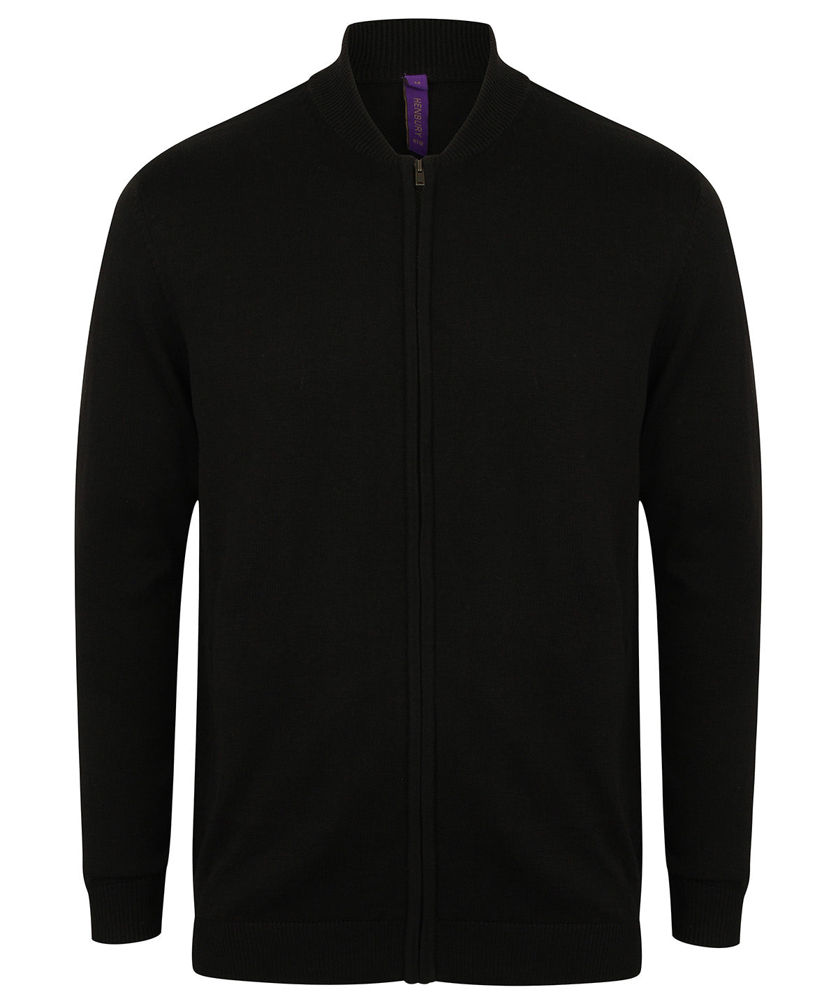 Henbury Unisex zip-through cardigan