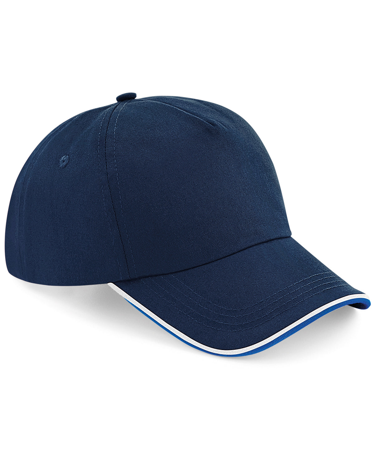 Beechfield Authentic 5-panel cap - piped peak