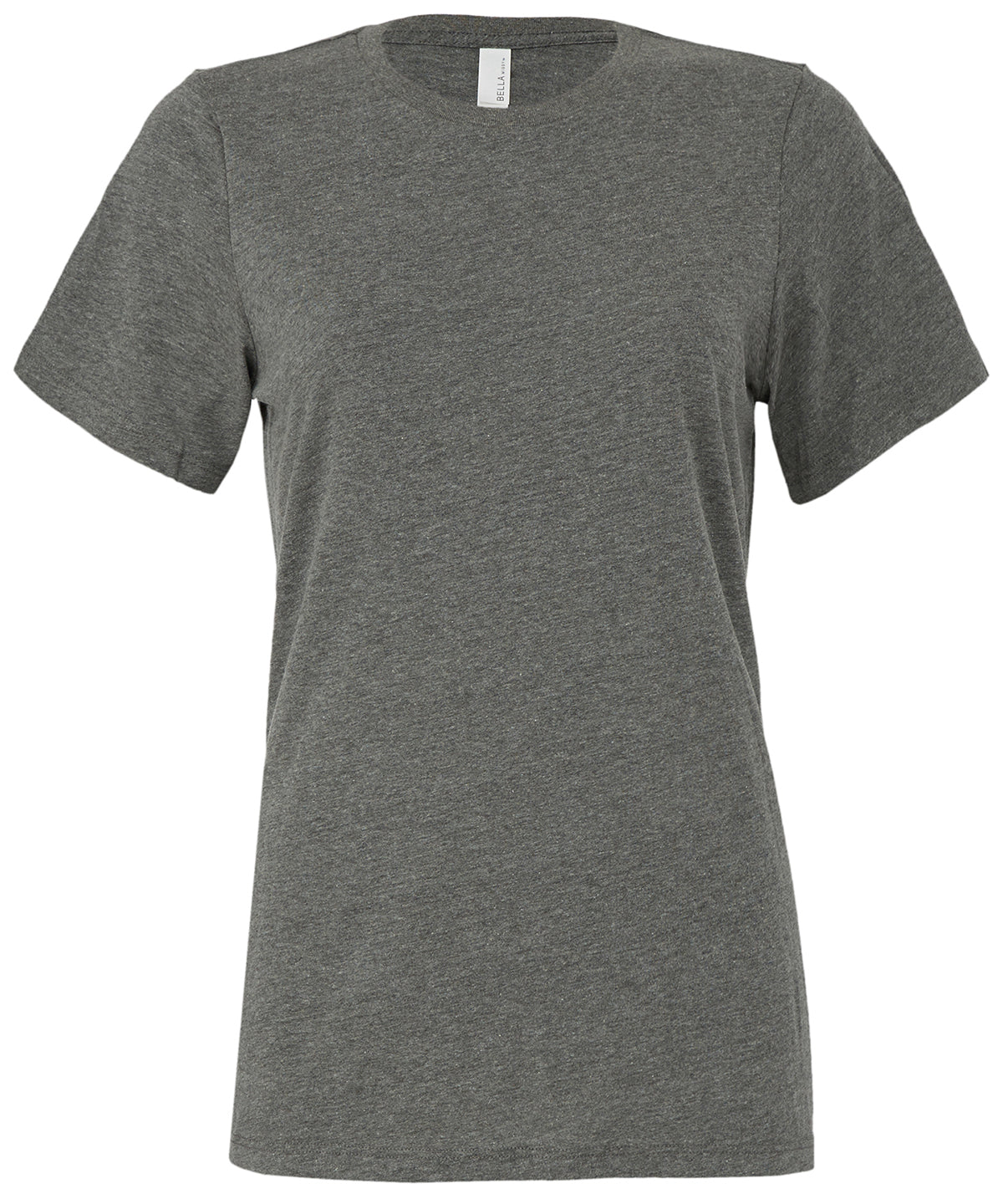 Bella Canvas Womens relaxed Jersey short sleeve tee Deep Heather