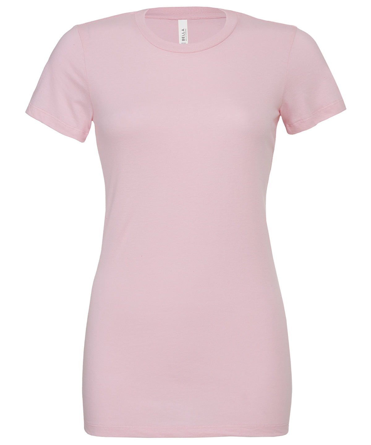 Bella Canvas Womens relaxed Jersey short sleeve tee Pink - S - T-Shirts