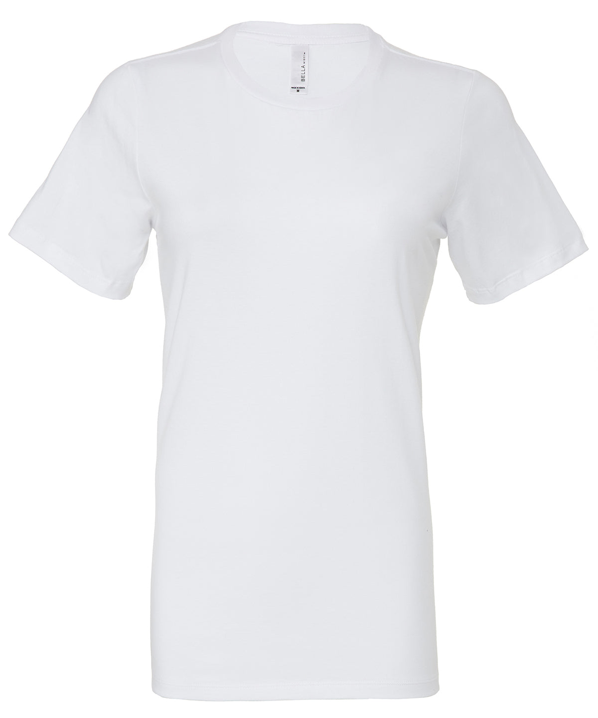 Bella Canvas Womens relaxed Jersey short sleeve tee White - S - T-Shirts