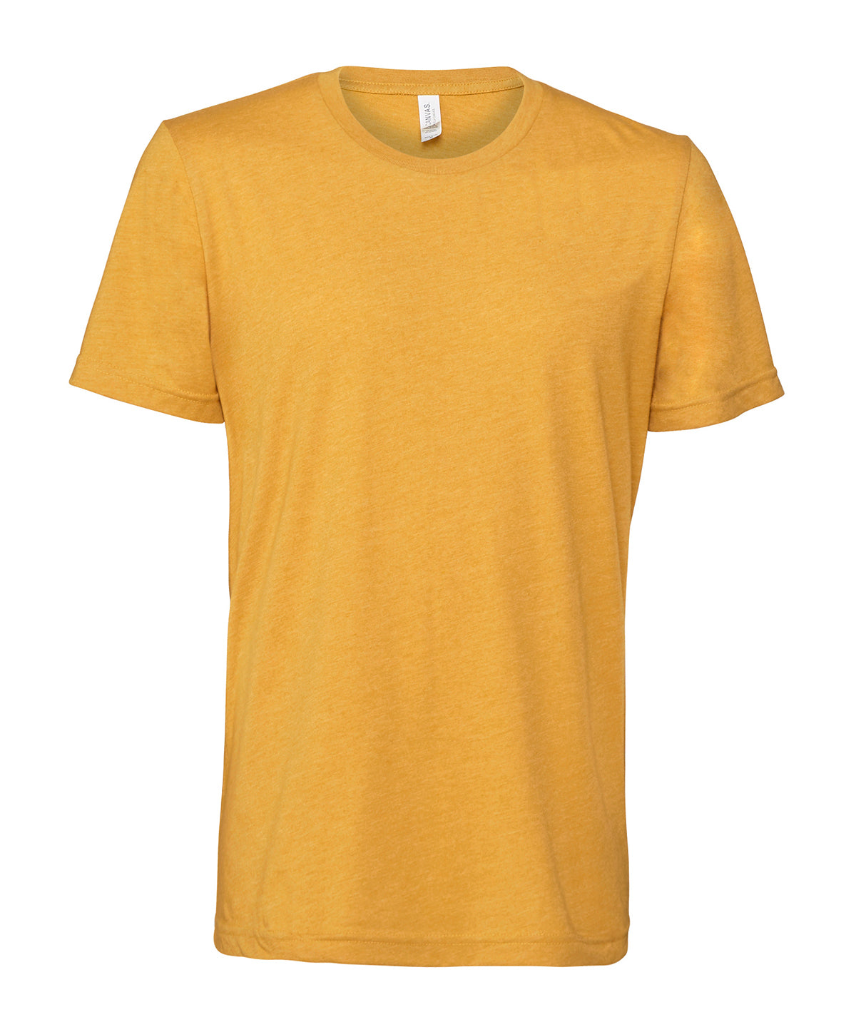 Bella Canvas Unisex Heather CVC Short Sleeve T-Shirt - Mustard / XS / T-Shirts