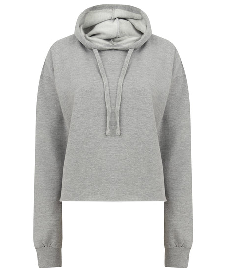 SF Womens Cropped Slounge Hoodie