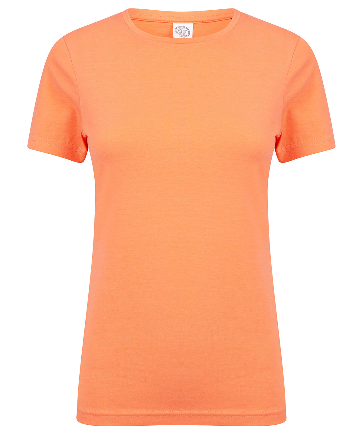 SF Feel Good Womens Stretch T-Shirt Coral - XS - T-Shirts