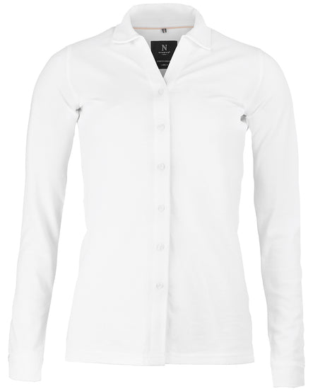 Nimbus Women’s Kingston – stretch deluxe piqué shirt