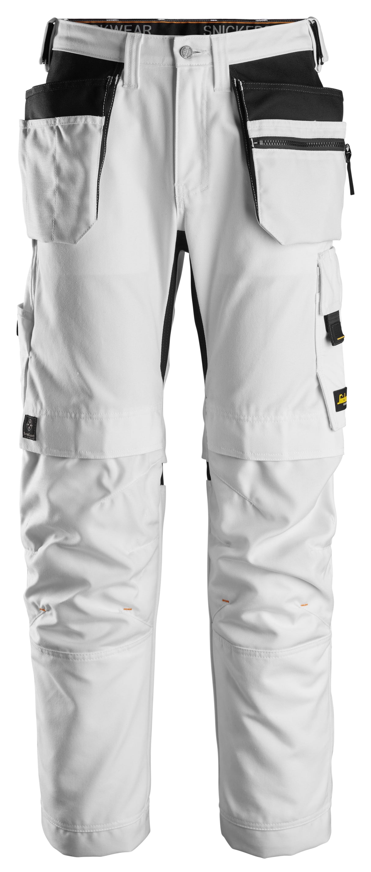 Snickers 6224 Allroundwork Canvas Stretch Trouser Holster pocket White\White