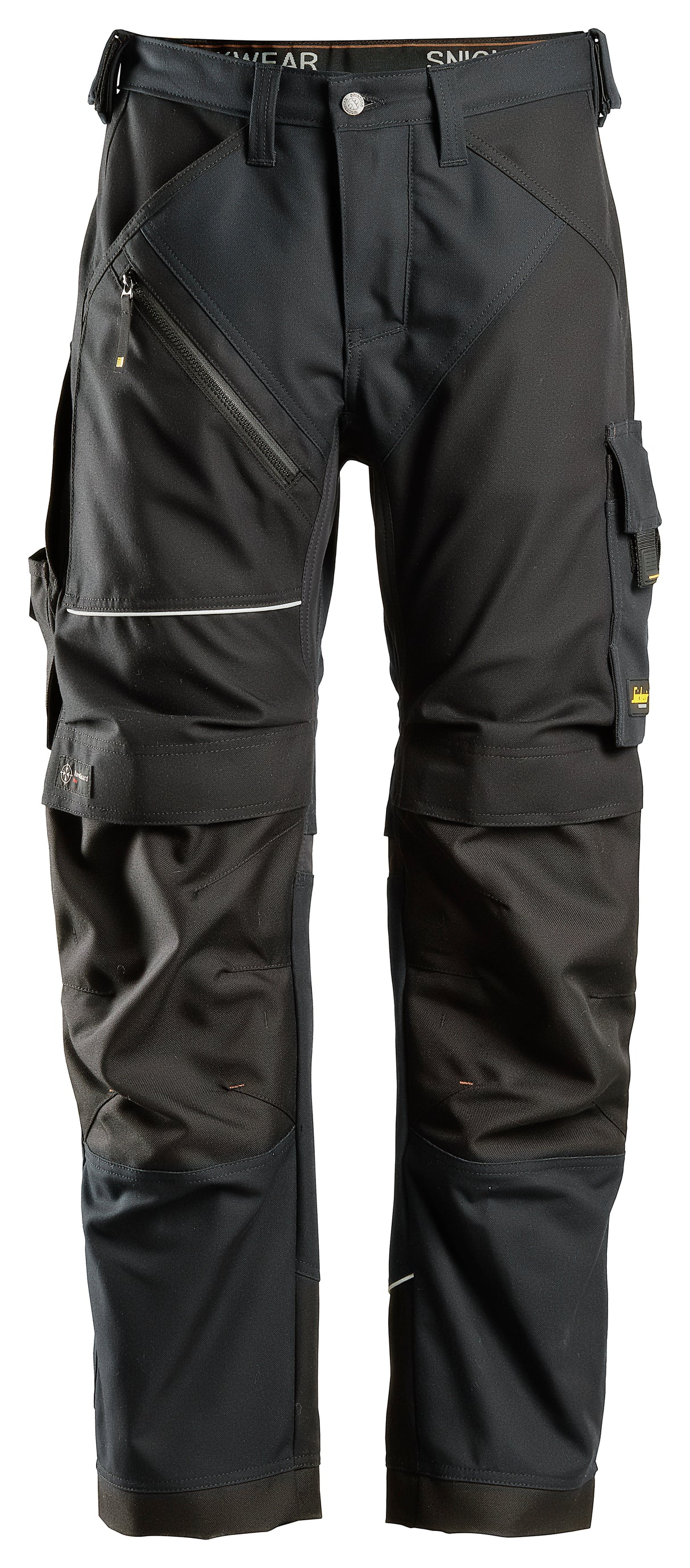 Snickers 6314 Ruffwork Canvas Trousers Black\Black - Regular / 30 (44)
