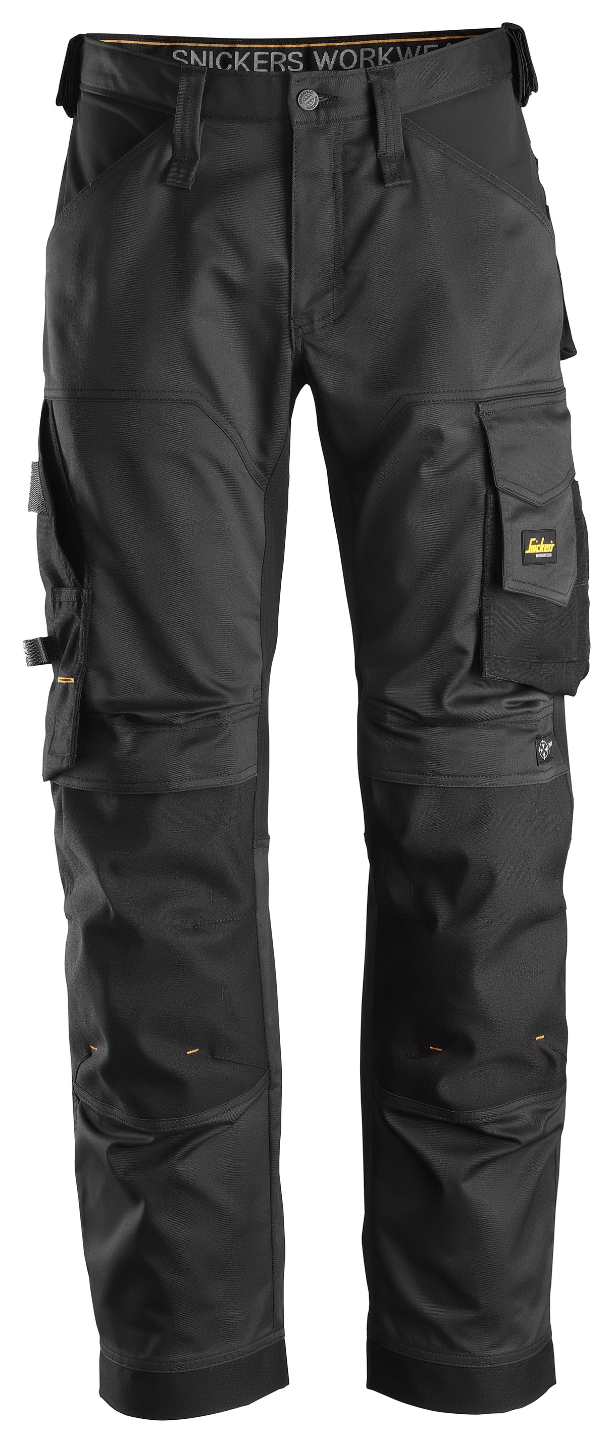 Snickers 6351 Allroundwork Stretch Loose Fit Trousers Black\Black