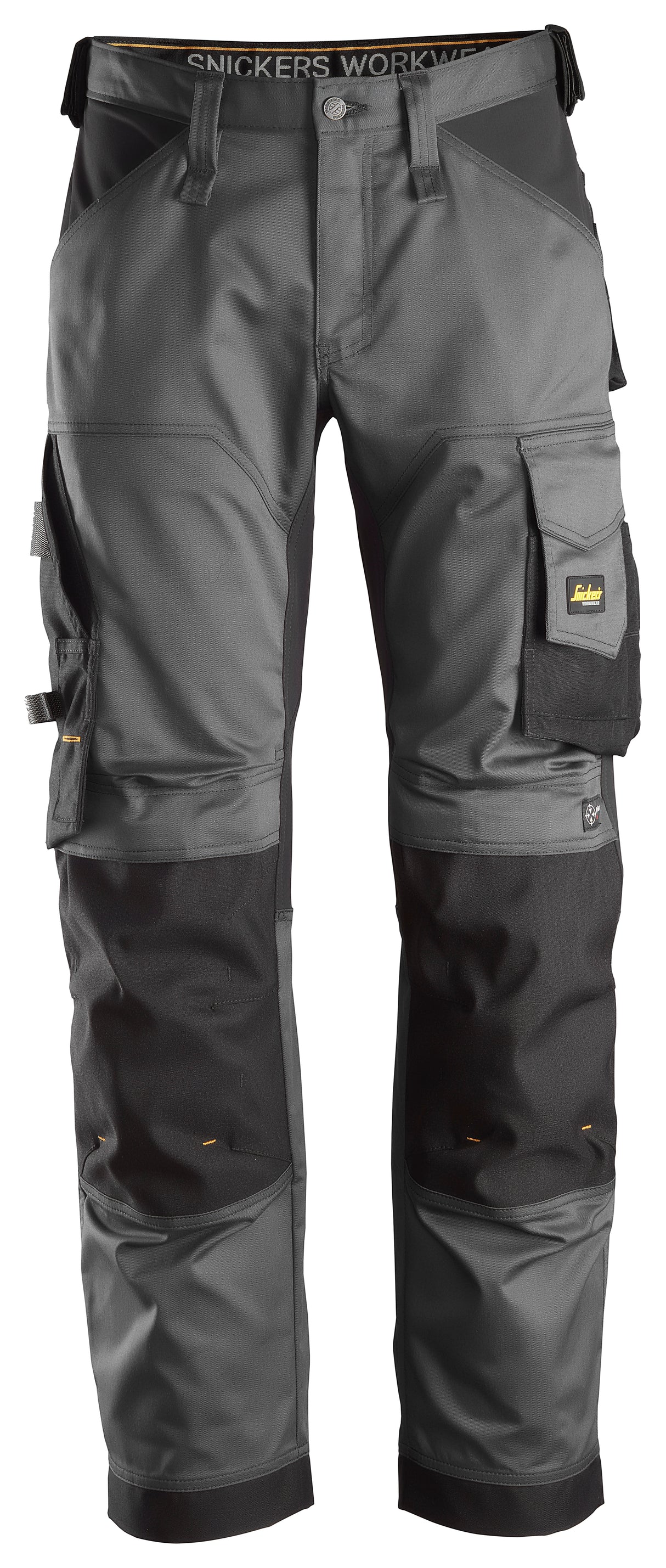 Snickers 6351 Allroundwork Stretch Loose Fit Trousers Steel grey\Black