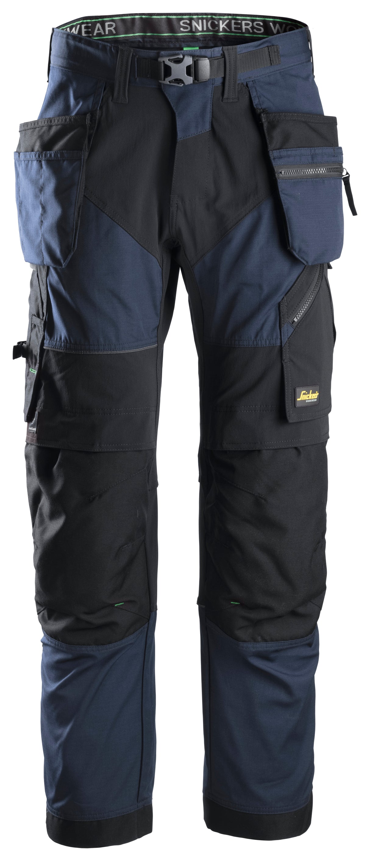 Snickers 6902 Flexiwork Trousers Holster pocket Navy\Black - Regular / 30 (44)