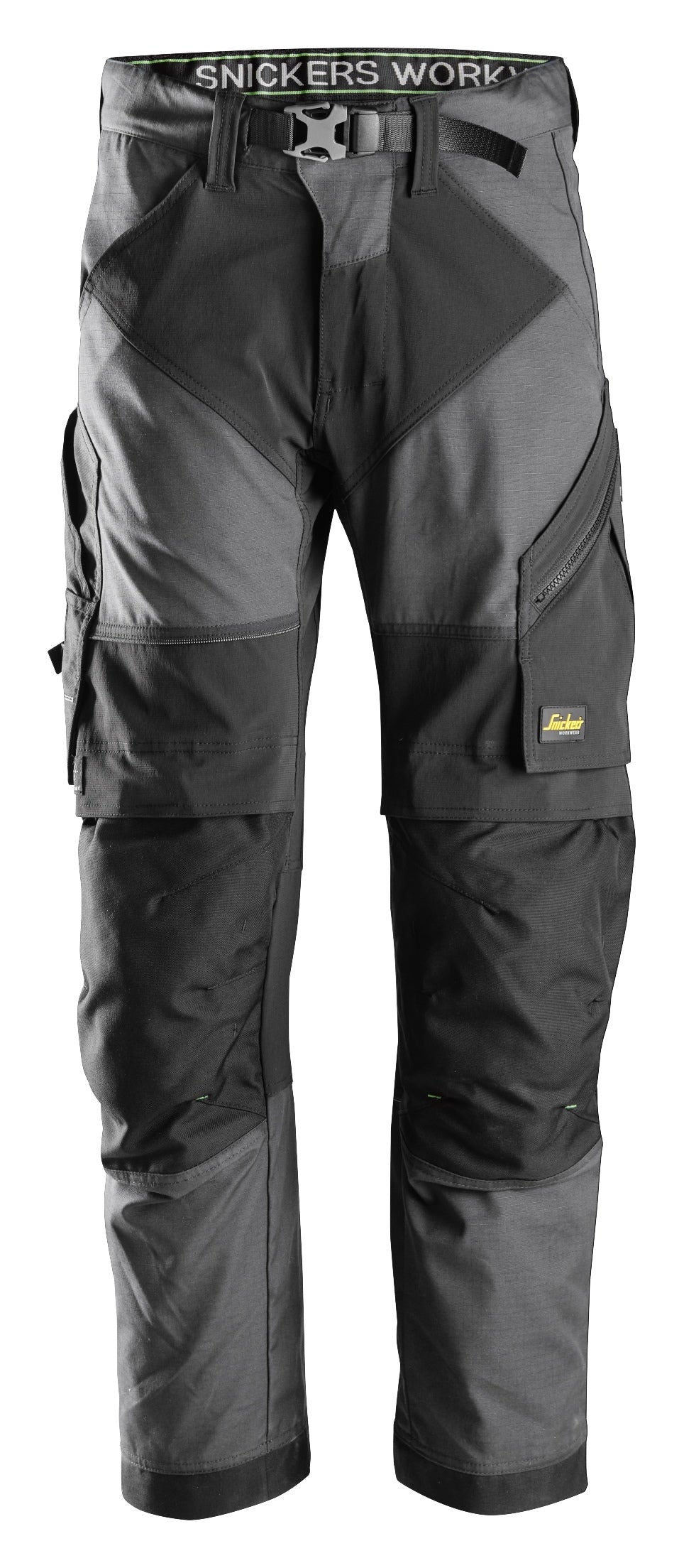 Snickers 6903 Flexiwork Trousers Steel grey\Black - Regular / 30 (44)