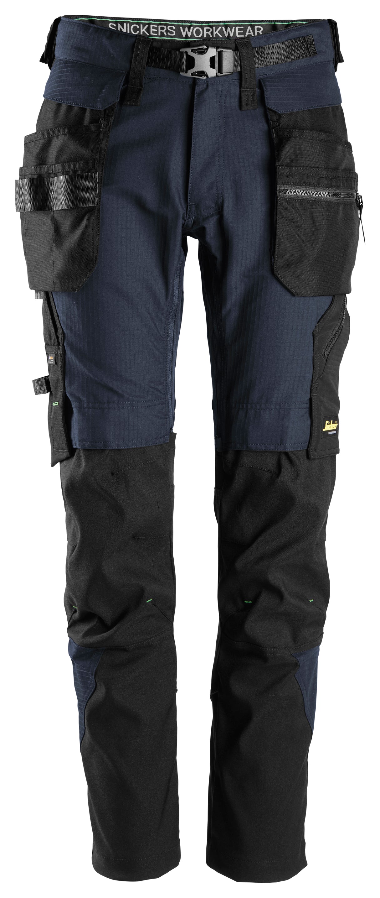 Snickers 6972 Flexiwork Trouser Detachable Holster pocket Navy\Black - Regular / 30 (44) - Trousers