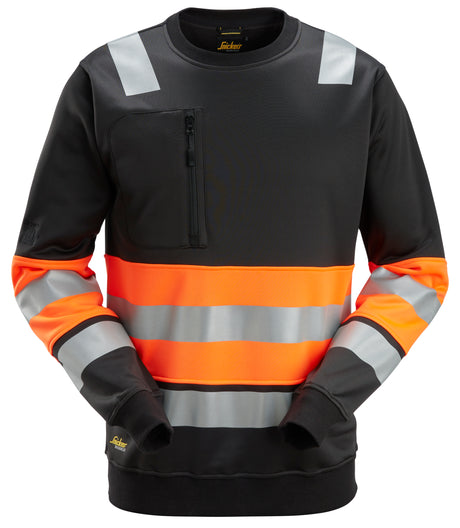 Snickers 8031 Hi-vis Class 1 Sweatshirt
