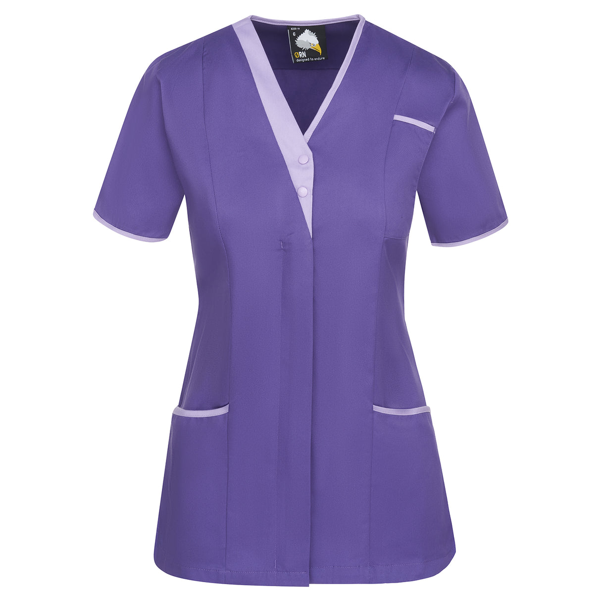 ORN 8200 - Tonia V-Neck Tunic Purple - Lilac - 6 - Healthcare