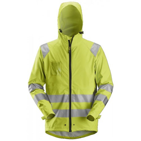 Snickers 8233 High-Vis Rain Jacket Pu