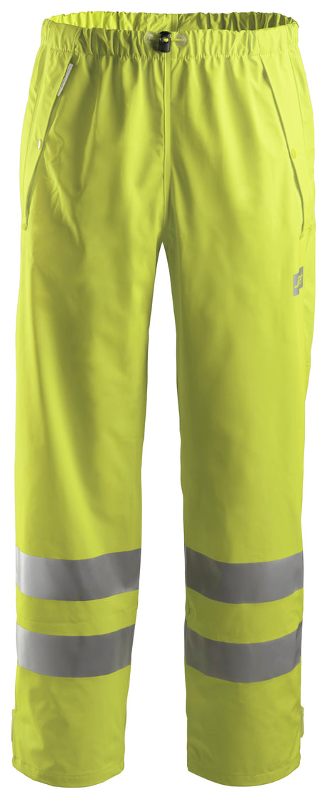 Snickers 8243 High-Vis Rain Trousers Pu