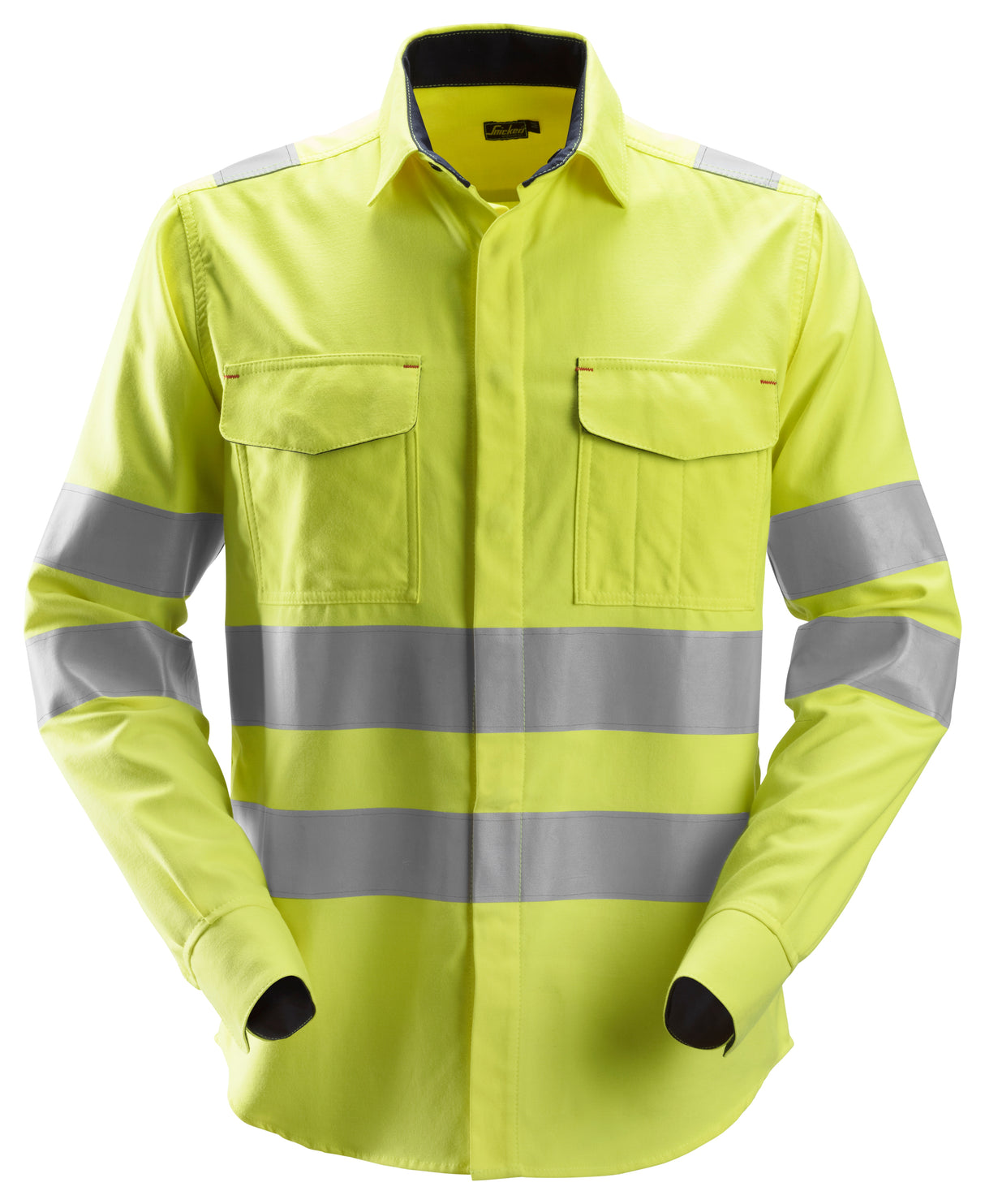 Snickers 8565 Protecwork Long Sleeve Weld Shirt Hi-vis Class 3