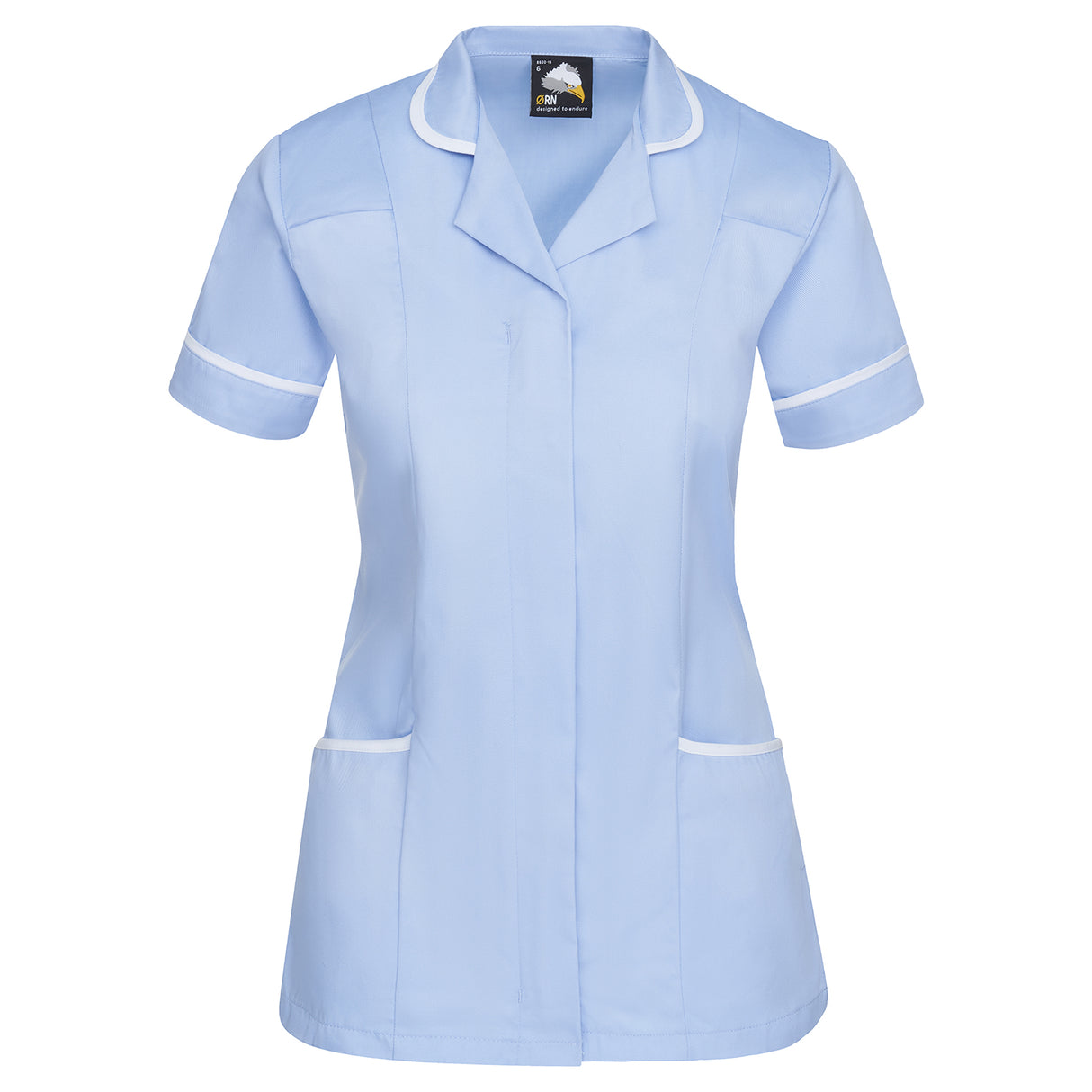 ORN 8600 - Florence Classic Tunic Sky - White - 6 - Healthcare