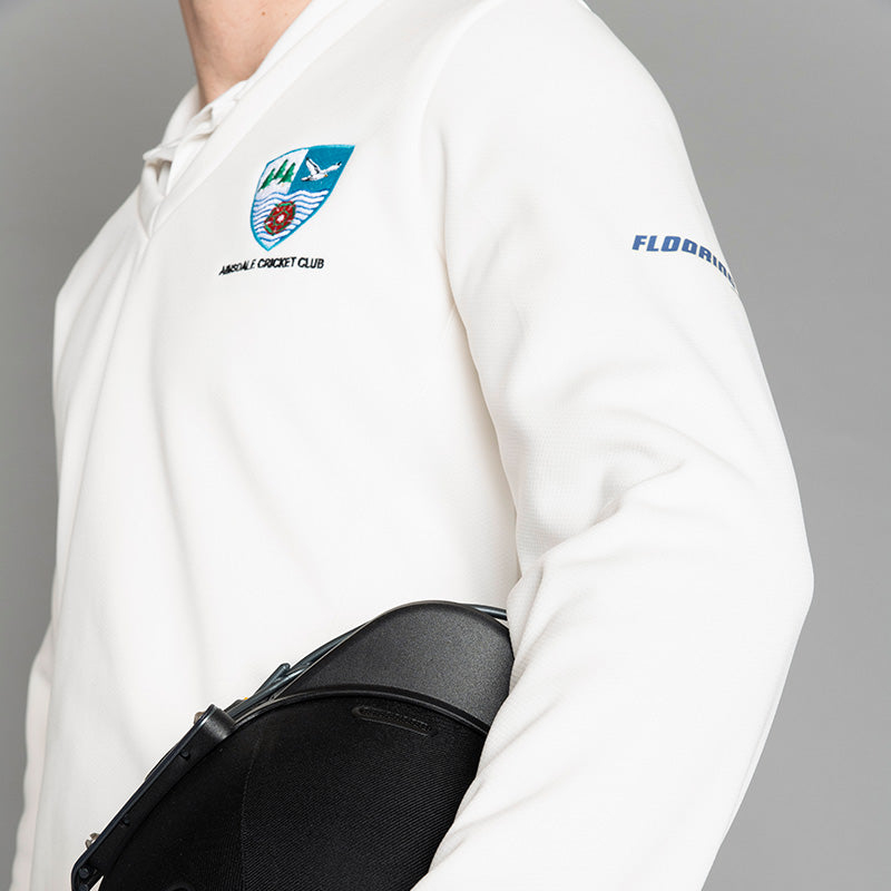 Radial Cricket Jumper Ivory Youth