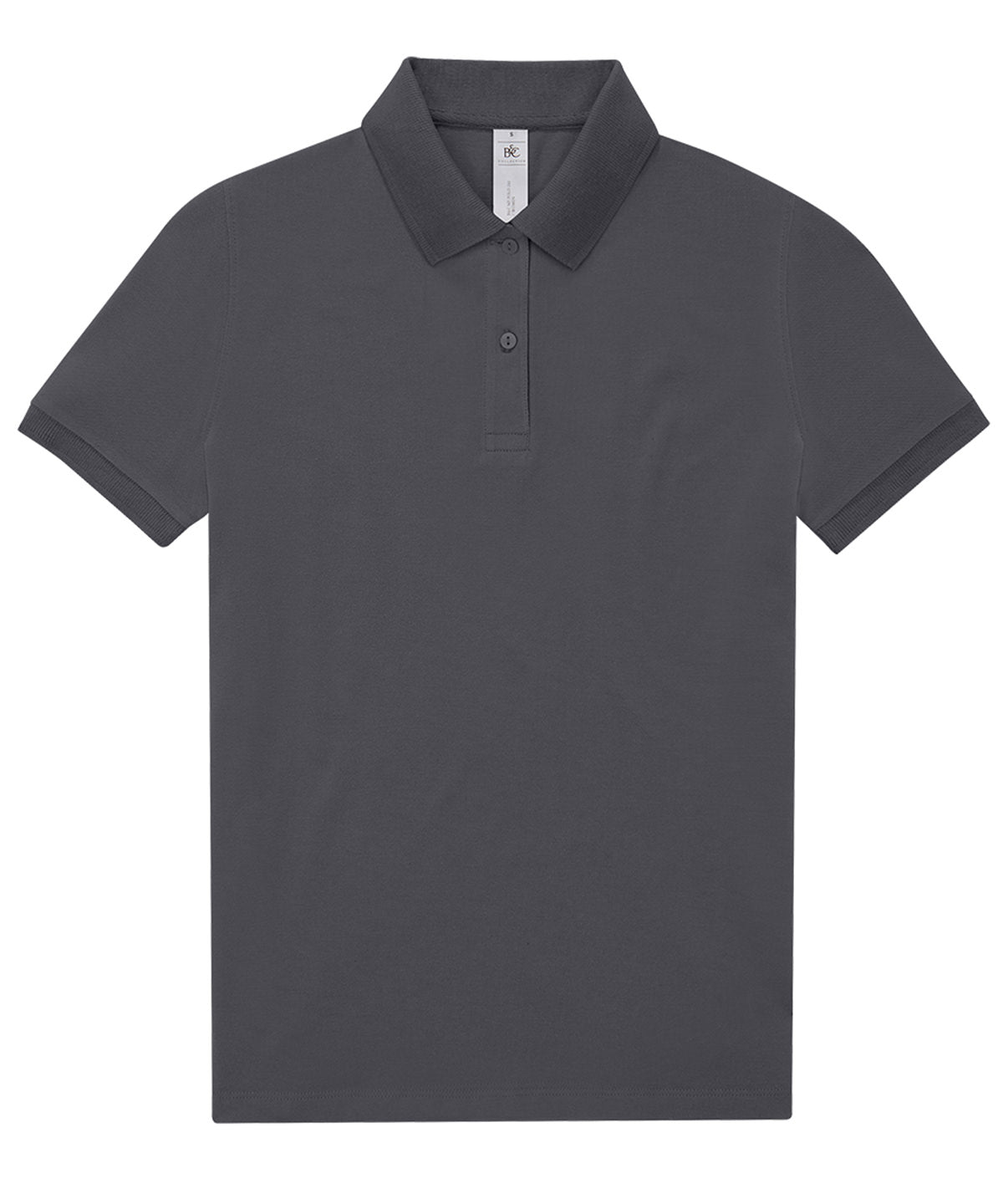 B&C Collection My Polo 210 Short Sleeve Lightweight Shirt - Dark Grey / XS / 180 Women - Shirts