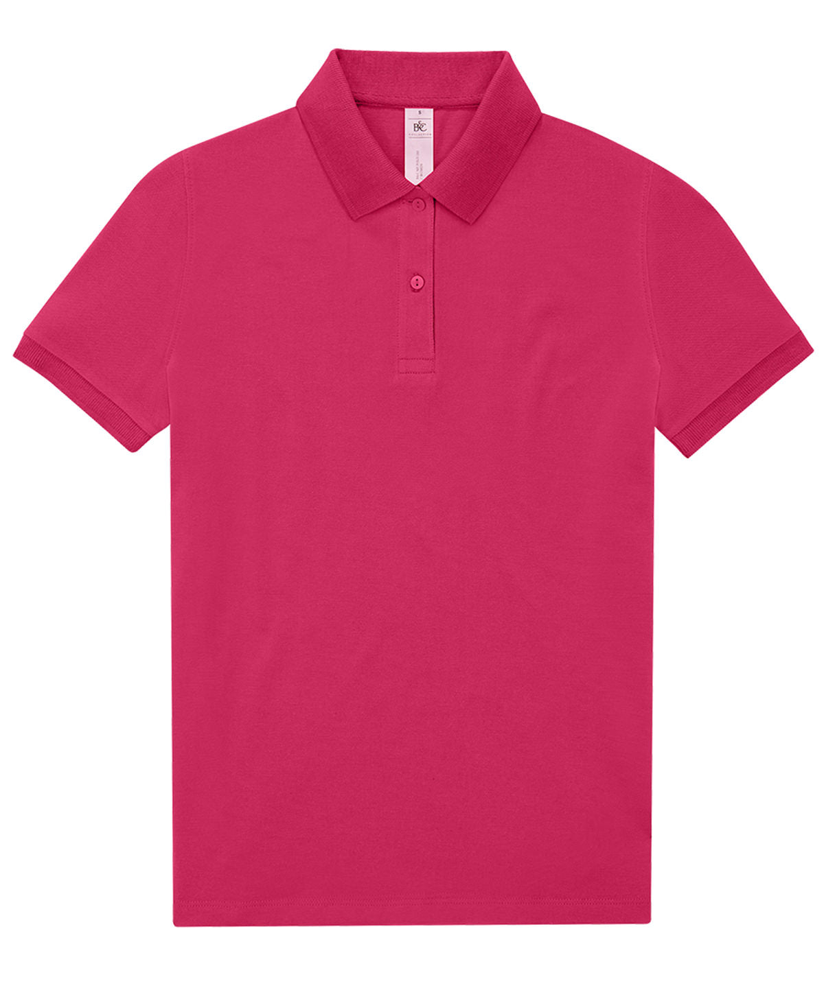B&C Collection My Polo 210 Short Sleeve Lightweight Shirt - Meta Fuchsia / XS / 180 Women - Shirts