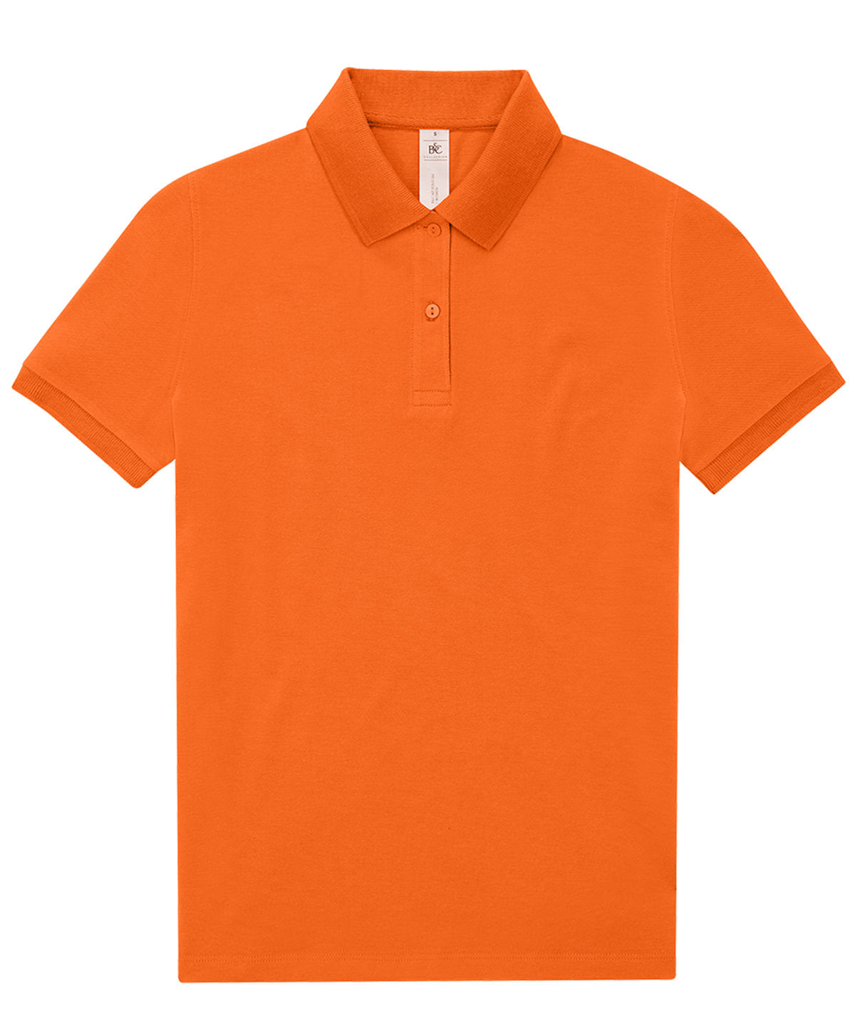 B&C Collection My Polo 210 Short Sleeve Lightweight Shirt - Pure Orange / XS / 180 Women - Shirts