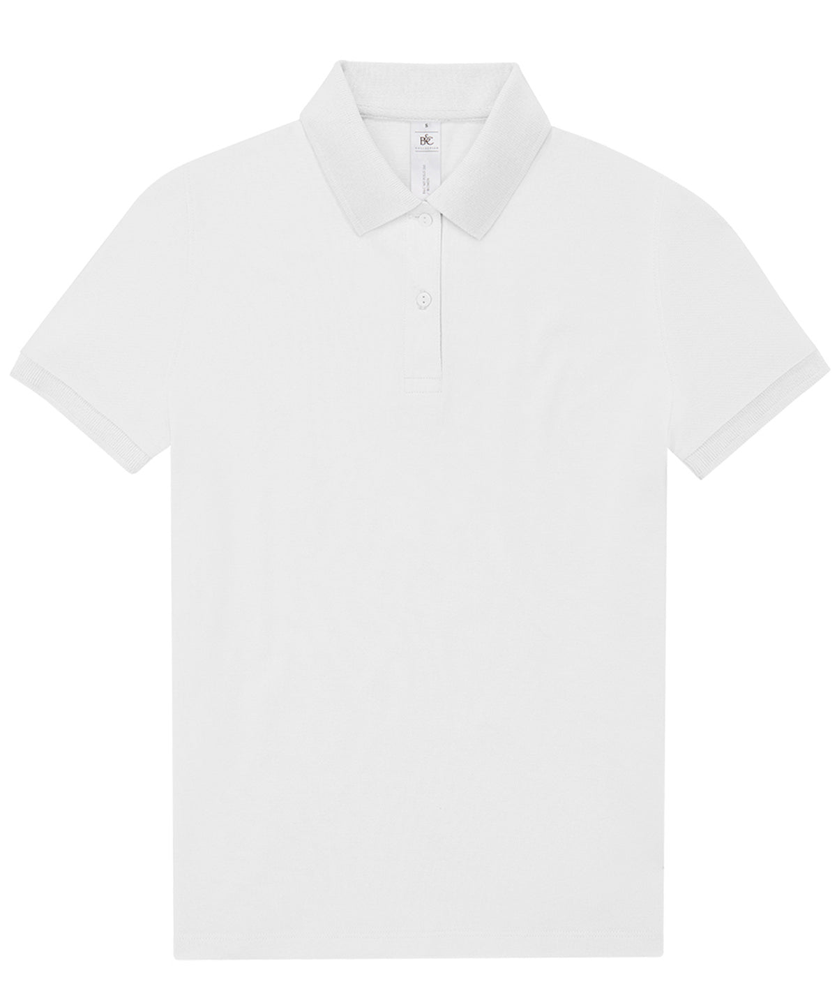 B&C Collection My Polo 210 Short Sleeve Lightweight Shirt - White / XS / 180 Women - Shirts