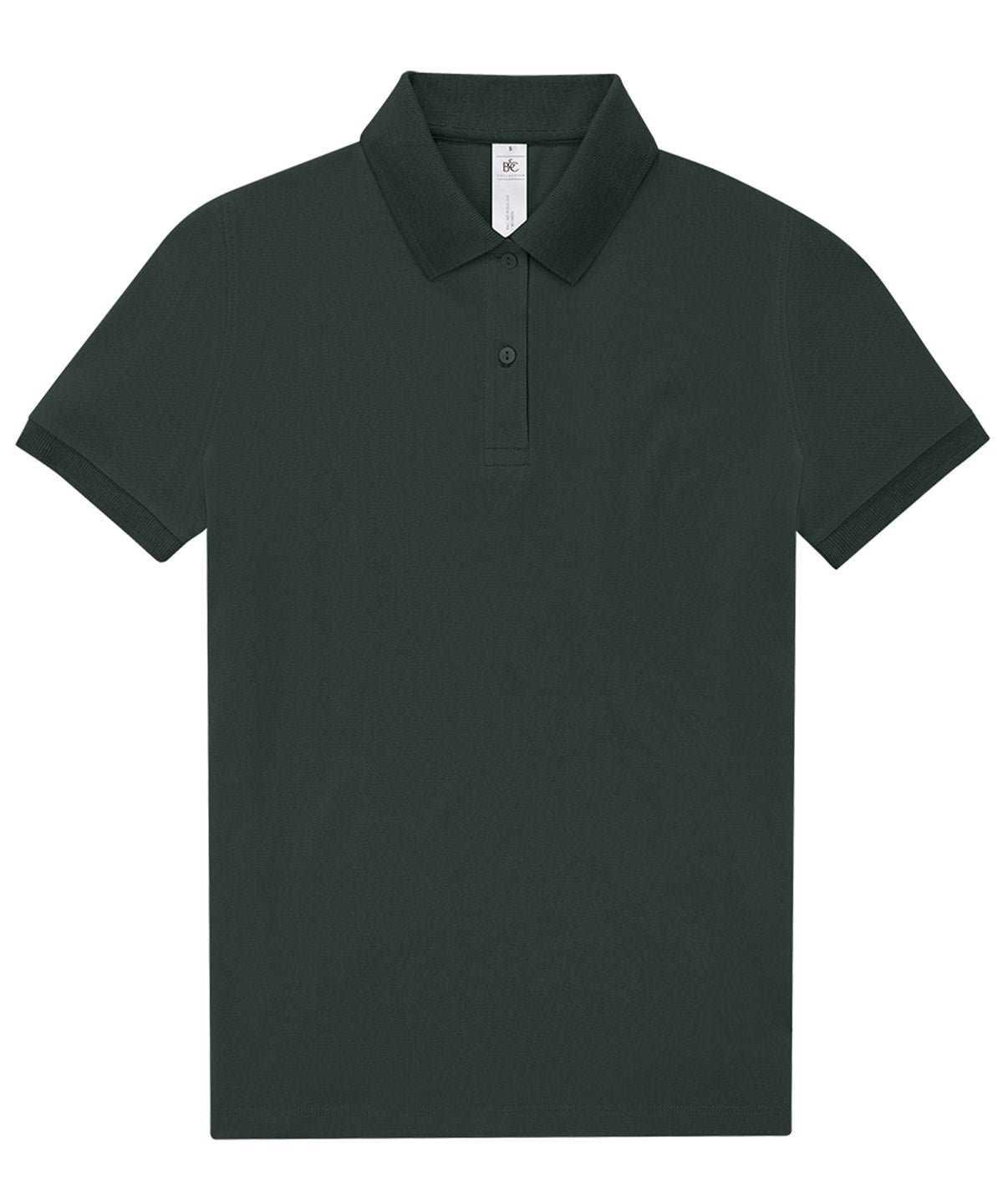 B&C Collection My Polo 210 Short Sleeve Lightweight Shirt - Dark Forest / XS / Women - Shirts