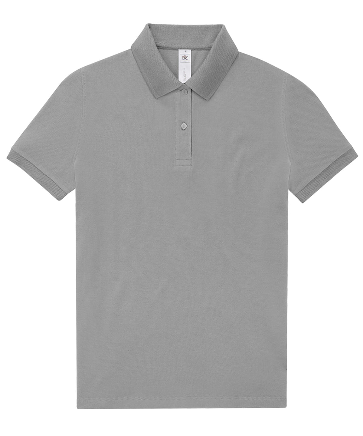 B&C Collection My Polo 210 Short Sleeve Lightweight Shirt - Sport Grey / XS / Women - Shirts
